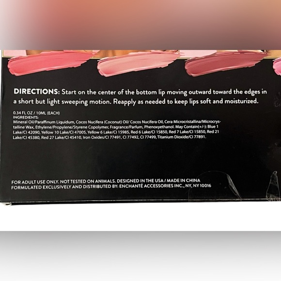 MAX Studio 4 piece Tinted Lip Balm Collection Set! NIB AND GIFT READY🔥 - Picture 8 of 8